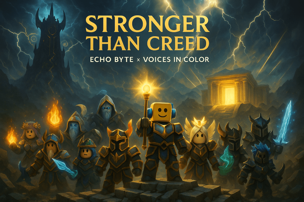 Echo Byte’s Anthem “Stronger Than Creed” Shatters Boundaries Between Code, Faith, and&nbsp;Destiny